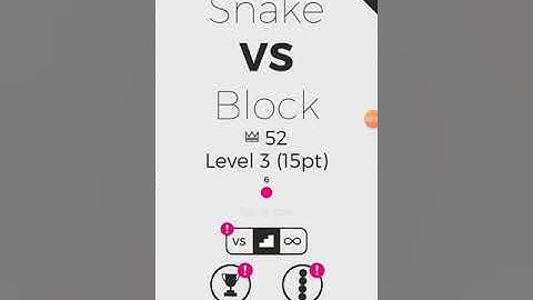 Snake vs block reaching 5 level