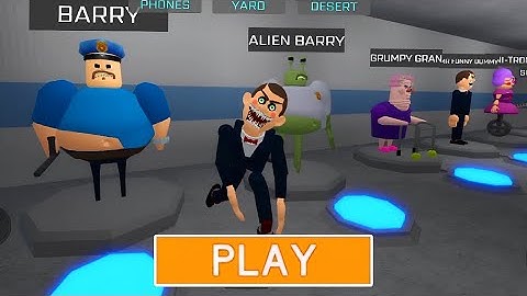 PLAYING As All NEW Barry MORPHS And USING POWERS - [NEW] ROBLOX BARRY