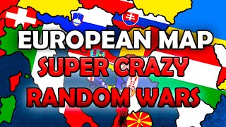 SUPER CRAZY RANDOM WAR! - Map of Europe