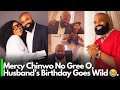 😮 Big Drama At Mercy Chinwo Husband Birthday Celebration, Pastor Blessed Uzochikwa Celebrates Big.