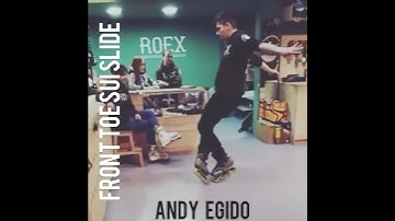 Freeskate Toe Toe Front Suicide slide Andy Egido