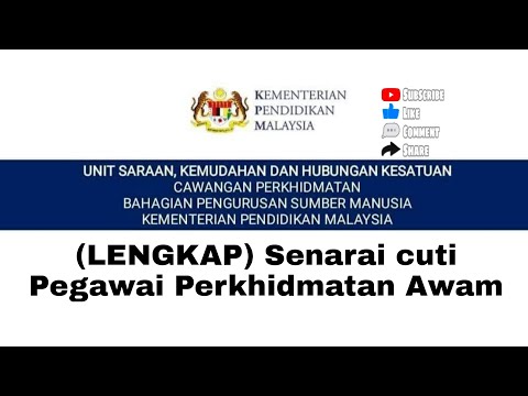 Video: Apakah maksud ungkapan cuti anda?