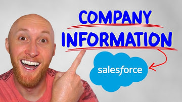What is in Company Information in Salesforce Setup?