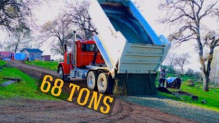 NEW GRAVEL, 68 TONS | Building A Homestead
