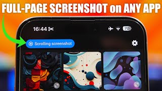 How To Take a FULL-PAGE Screenshot on Any iPhone App - iOS 17.5 screenshot 4