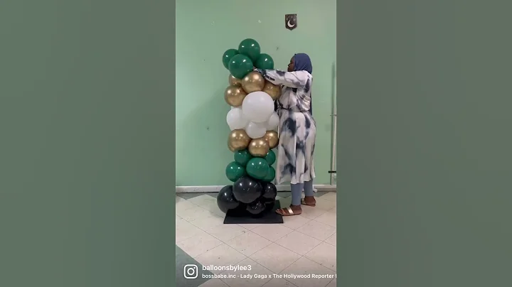 Organic Balloon Column #short