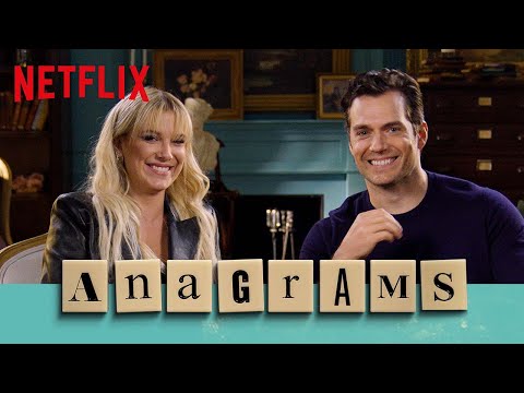 Millie Bobby Brown &amp; Henry Cavill Play Anagrams | Enola Holmes 2 | Netflix
