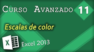 Escalas de color | Excel 2013 Curso Avanzado #11