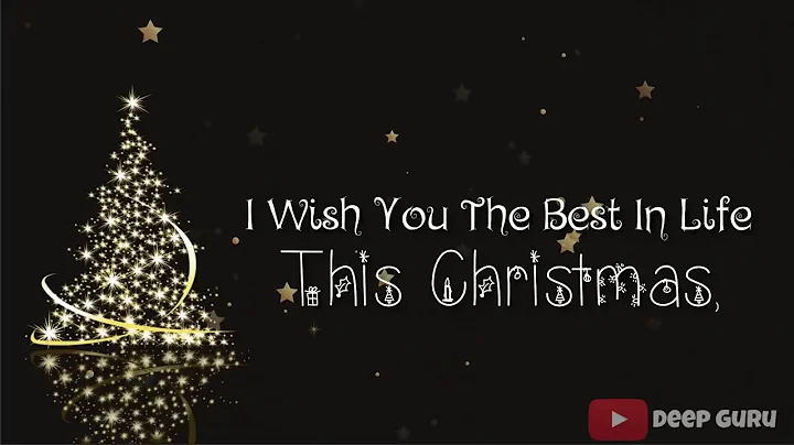 Merry Christmas   Greeting Wishes   Whatsapp Status Video Wish You A Merry Christmas 2017 2018   You