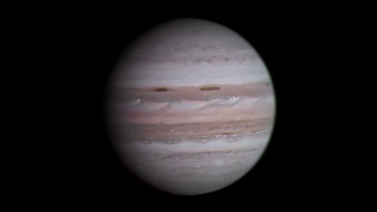 raw footage of jupiter from voyager 1 1979 color composition