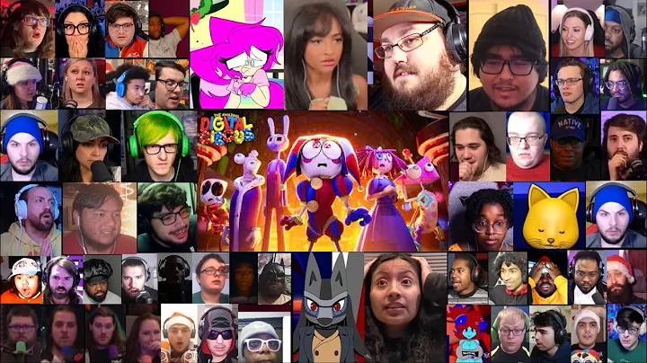 THE AMAZING DIGITAL CIRCUS - Ep 7: Beach Episode REACTION MASHUP