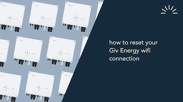 How to reconnect your Giv Energy