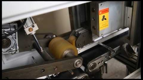 Fully auto thermal paper slitting machine with auto packaging line Working Video