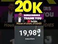 20K Subscribers on House of LEGAL STUDIES | Thanks for Support #ytshorts #lawexam  #20ksubscriber
