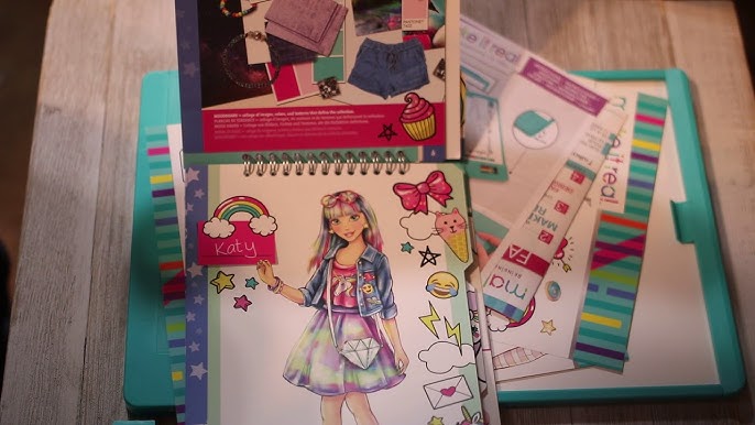 Make It Real 90pc Digital Dream Fashion Design Sketchbook, JOANN