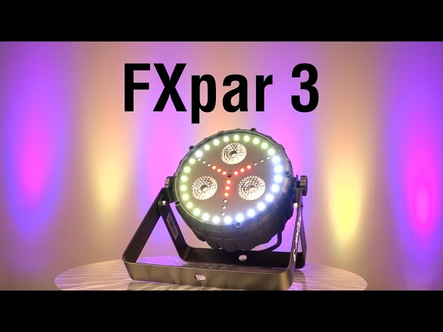 Светодиодный прожектор CHAUVET FXpar 3