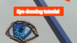 Eye drawing tutorial easy  
