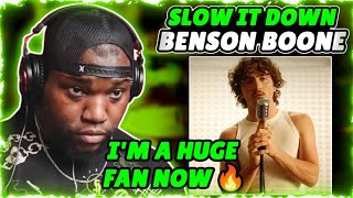 Benson Boone - Slow It Down (Official Music Video) | Reaction