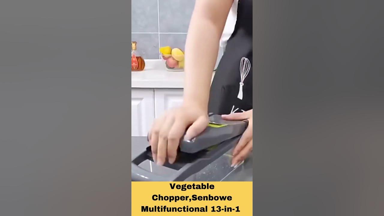 Vegetable Chopper,Senbowe Multifunctional 13-in-1 Food Choppers