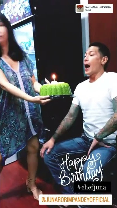 selamat ulang tahun chef juna 🥳. #chefmarinka