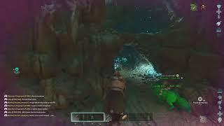 ARK Survival Ascended - Cave Artifact Risk Scorched Gameplay