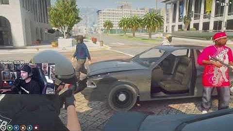 John Charleston vs. Mike Block!!! Shotgun Stand Off On Public Server!!! 😅😅😅| NoPixel 3.0 GTA RP