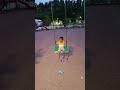 Etikyala Pranav Aditya enjoying in the park