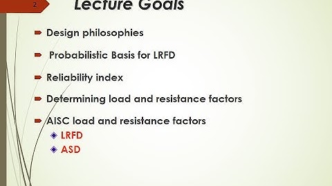 Structural design philosophies and loads analysis | How to Determining load and resistance factors ?