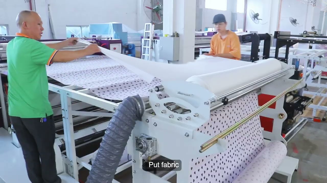 1000x2000CM Large high-speed roller heat transfer machine