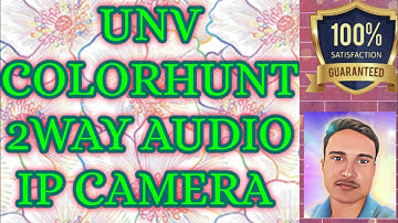 unv colorhunter ip camera with 2 way audio and sd card unboxcing@rajbishor