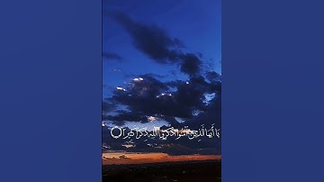 من سورة الأحزاب بصوت الشيخ محمد صديق المنشاوي 😍❤🧡💙