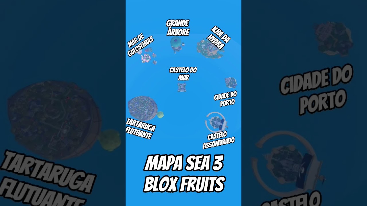 Mapa Sea 3 do Blox Fruits #roblox #bloxfruits #bloxfruit 