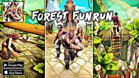 Forests FunRun : Running Game || Android - iOS Gameplay ( HD - 4K )