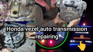 Honda vezel auto transmission gearbox repairing