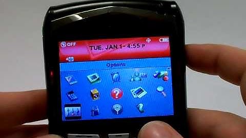 Blackberry 8703e Erase Cell Phone Info - Delete Data - Master Clear Hard Reset