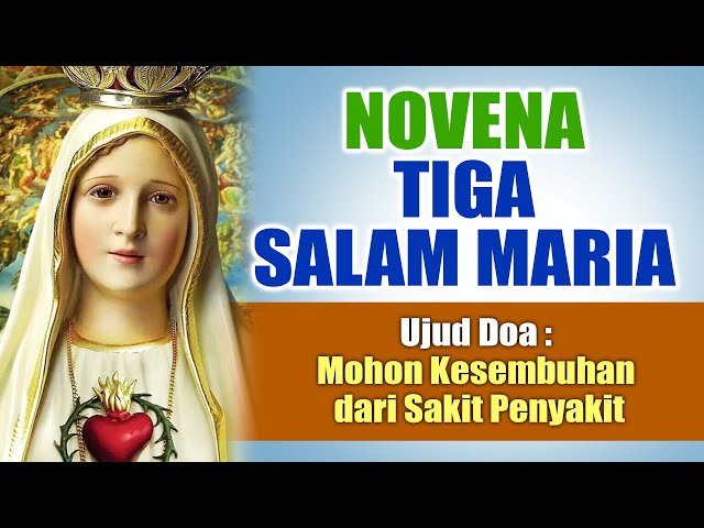 NOVENA TIGA SALAM MARIA ( Mohon Kesembuhan dari Sakit Penyakit ) | Doa Katolik Penuh Mukjizat class=