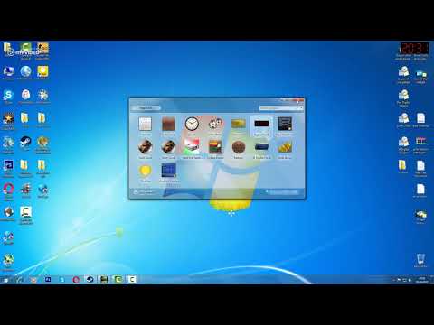 დიგიტალის საათის გაჯეტი