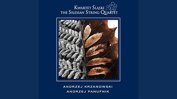 String Quartet no. 3:: Animato con bravura. Moderato