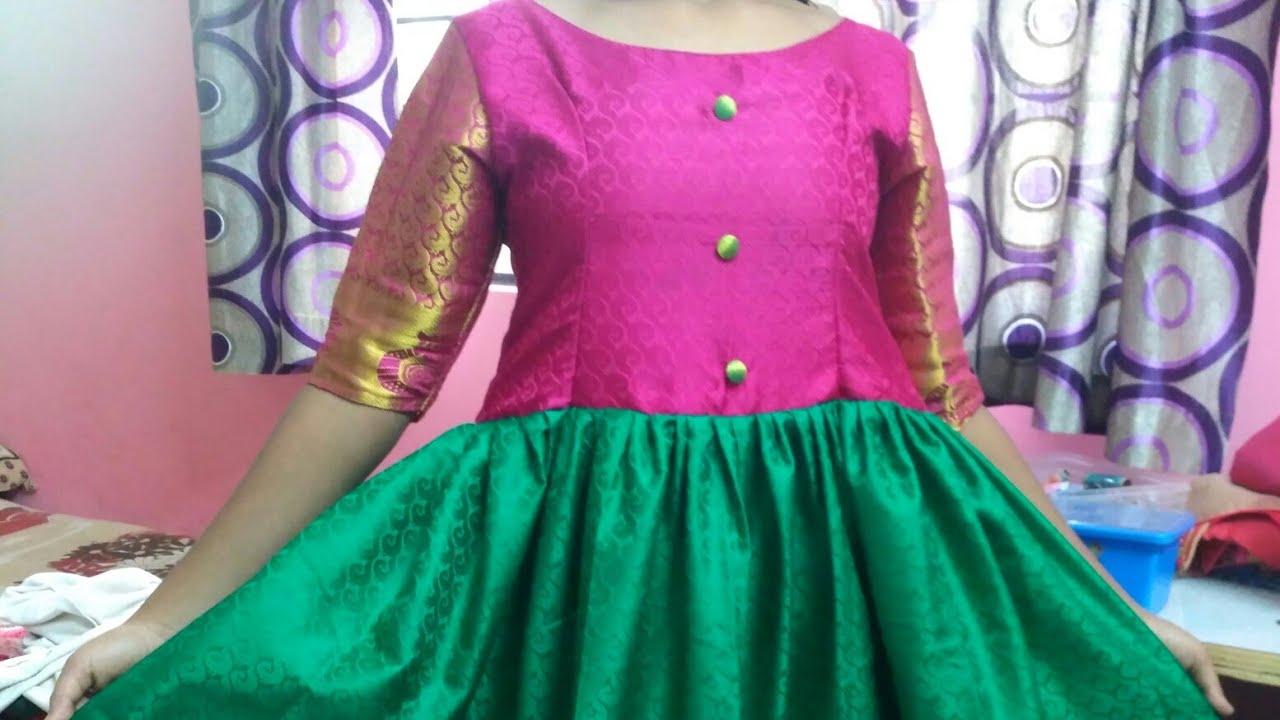 Satin,Cotton Wedding Wear Kids Fancy Gown, Age: 3 To 13 Years at Rs 8500 in  Mumbai