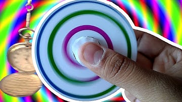 How to Make Spiral Fidget Spinner at Home without Bearings