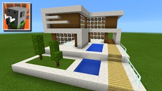 Craftsman: Building Craft - Modern House with Pool Building Tutorial