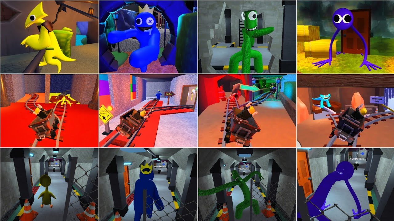 EVERY JUMPSCARE in Rainbow Friends Chapter 2