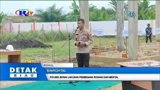 Polsek Bonai Lakukan Pembinaan Rohani Dan Mental