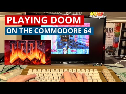 DOOM ON THE COMMODORE 64 in 50 FPS! The RAD Expansion unit