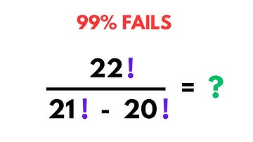 Solve Math Olympiad question on Factorials