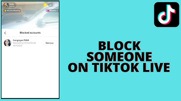 How To Block Someone On Tiktok Live As A Moderator