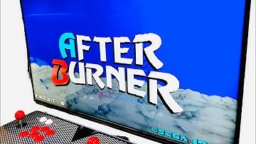 Afterburner Arcade Game Gameplay on Pandora Platinum
