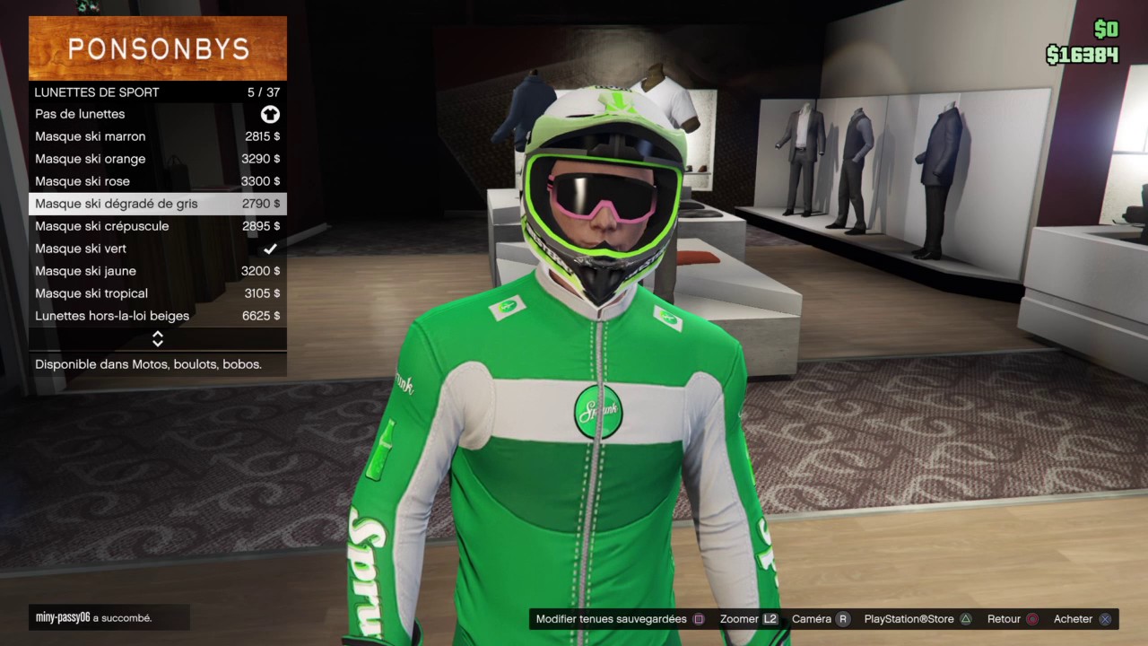 GTA5 TENUE MOTO CROSS TUTO YouTube