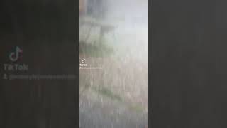 lluvia y granizo en El Mollar