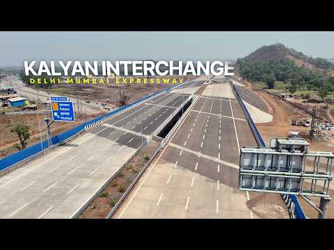 Delhi Mumbai Expressway Kalyan-Badlapur Section Is Almost ready!